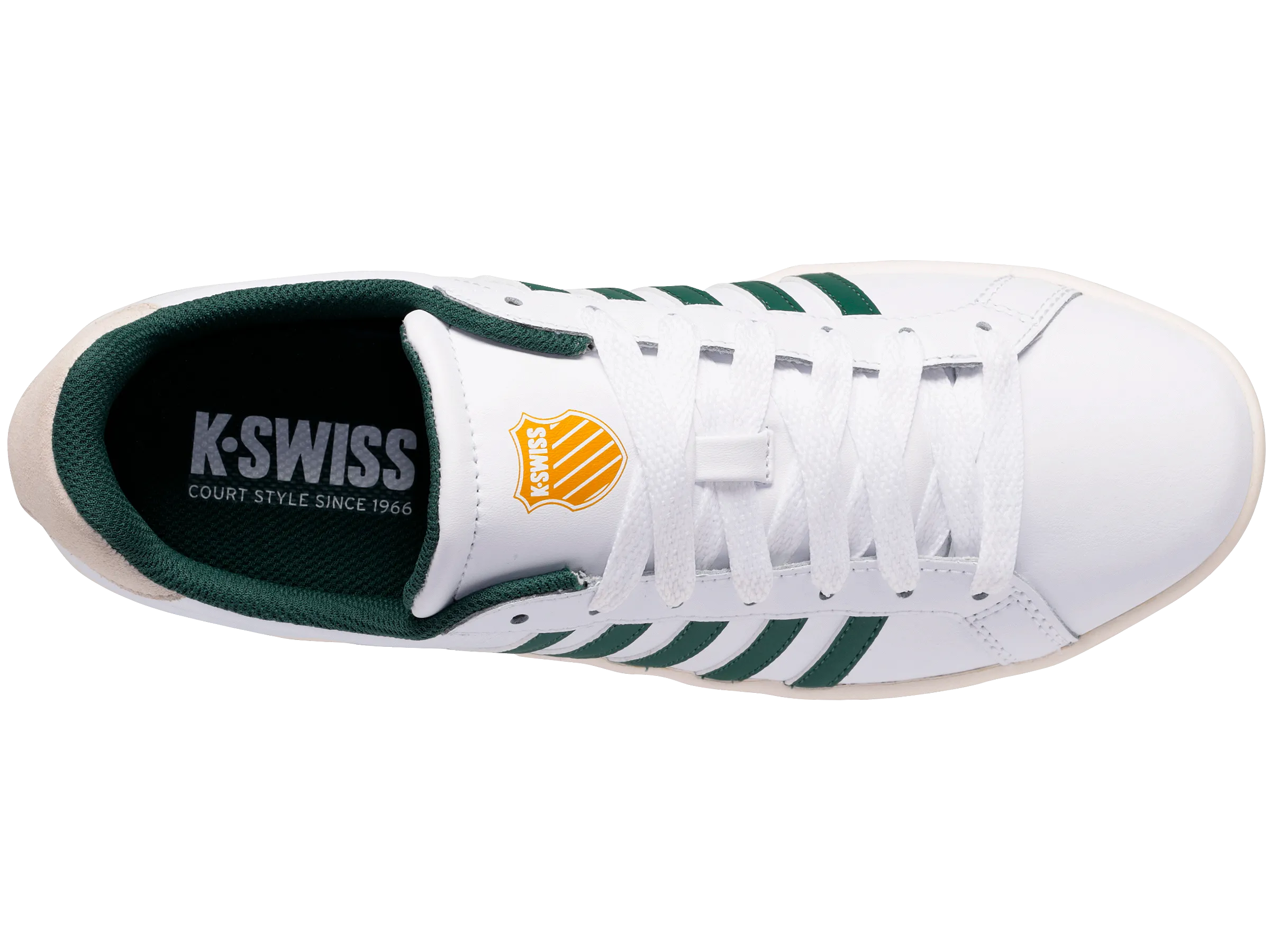 07011-182-M | COURT TIEBREAK | WHITE/POSY GREEN/ANTIQUE WHITE