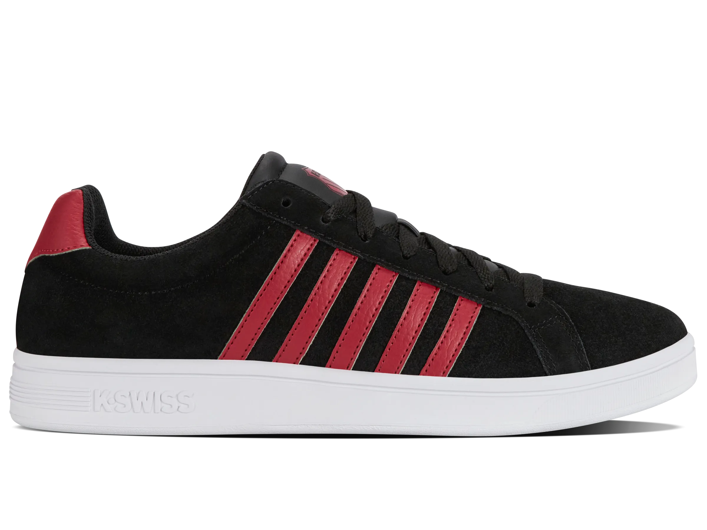 07012-074-M | COURT TIEBREAK SDE | BLACK/JESTER RED