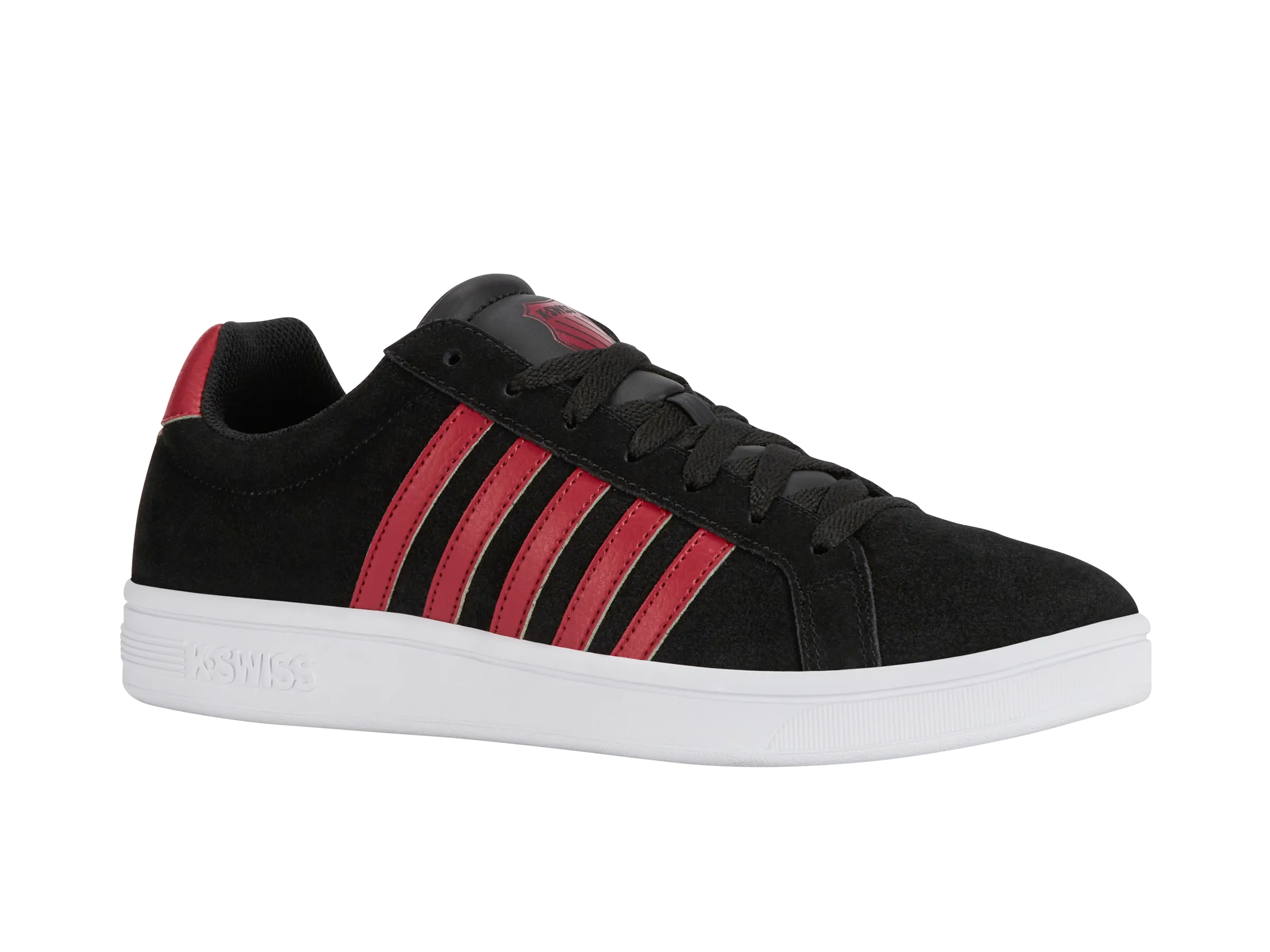 07012-074-M | COURT TIEBREAK SDE | BLACK/JESTER RED