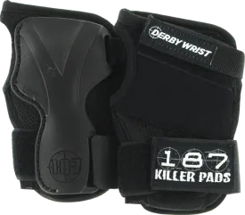 187 Derby Wrist Guard L-Black