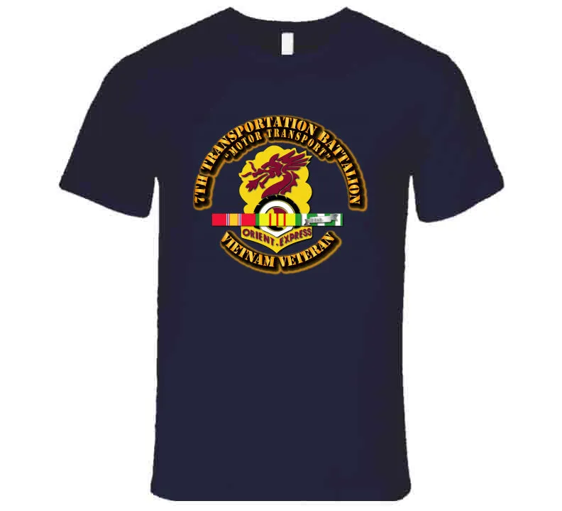 7th - Transportation - Battalion w SVC Ribbon T Shirt