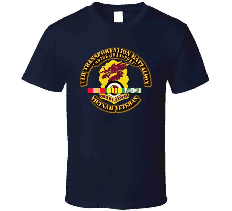 7th - Transportation - Battalion w SVC Ribbon T Shirt