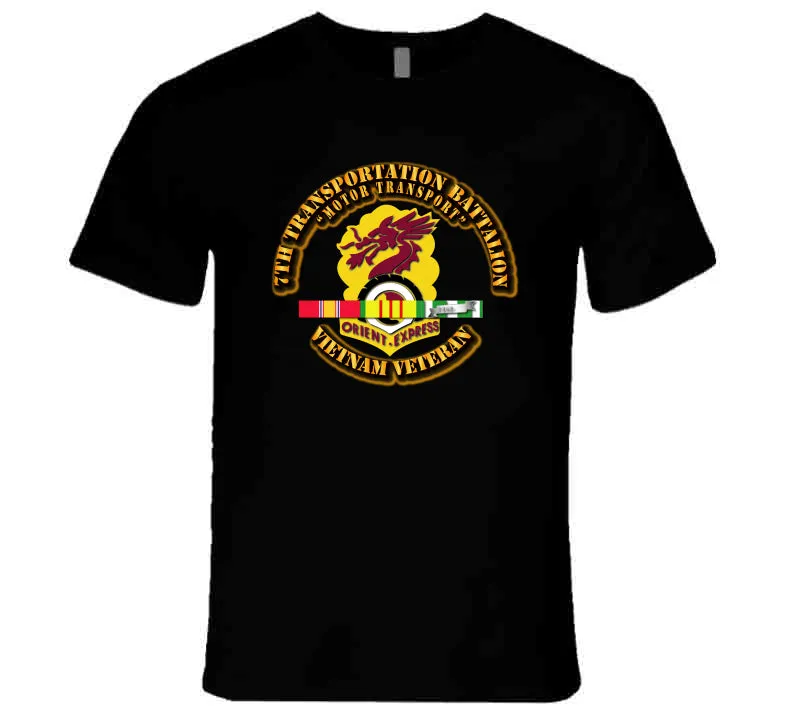 7th - Transportation - Battalion w SVC Ribbon T Shirt