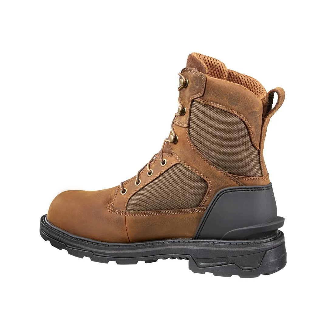 8" Ironwood Waterproof Alloy Toe Work Boot Brown