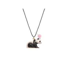 A Mini Penny Panda Necklace