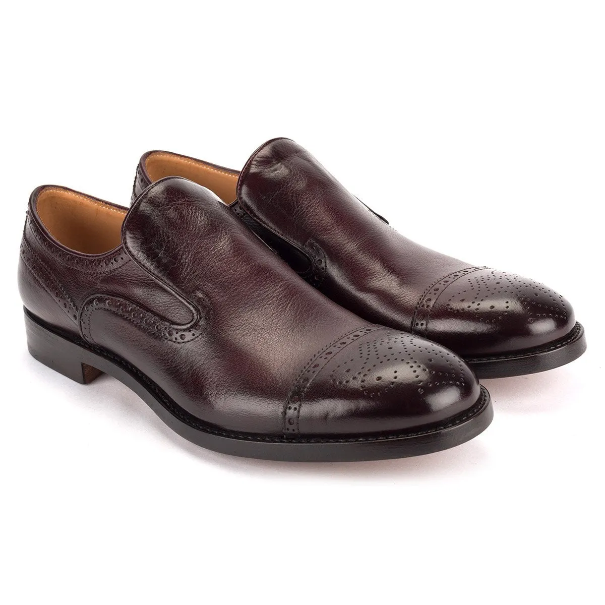 ABEL 59014 <br> Brown Slip-on