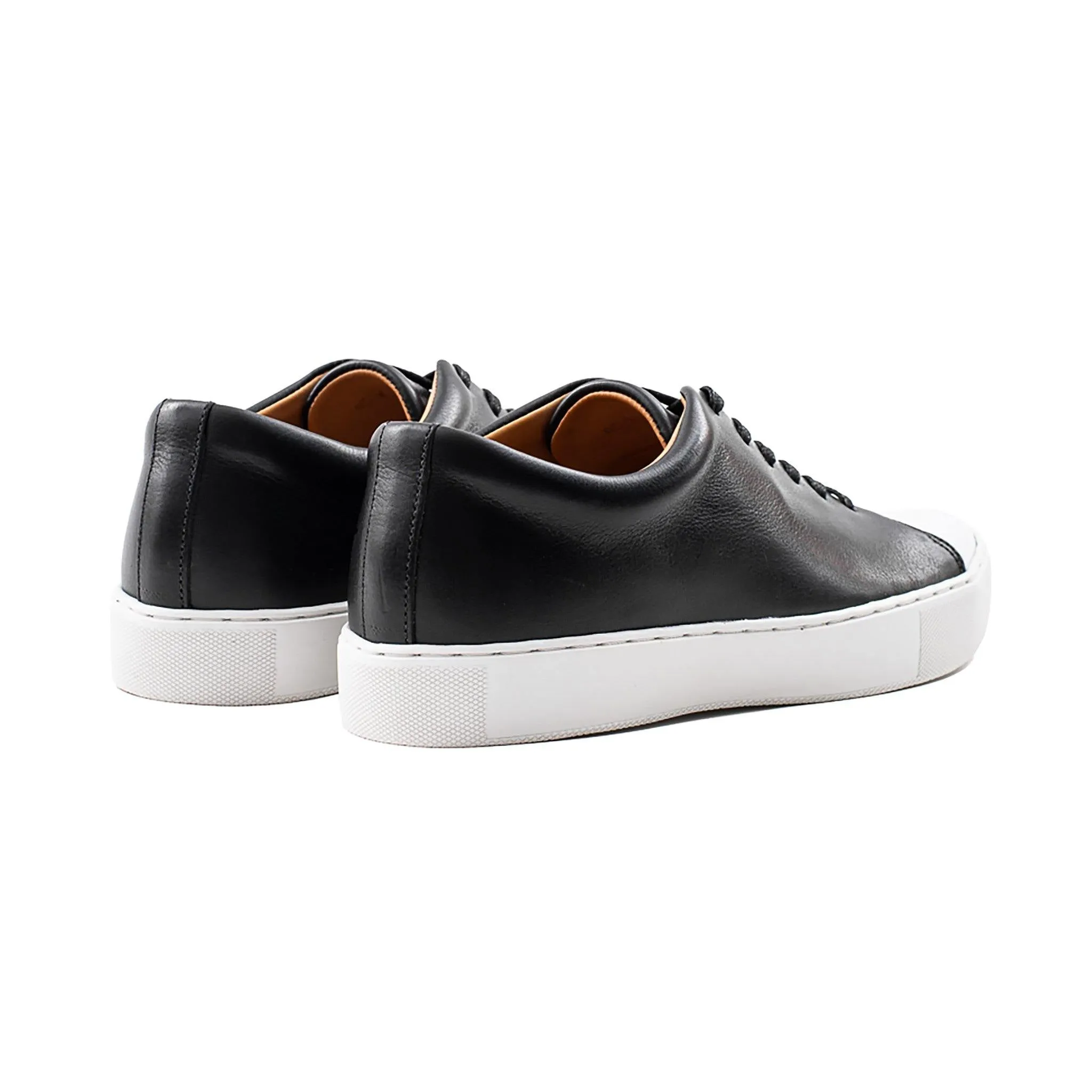 Abington Toe Cap - Black Calf