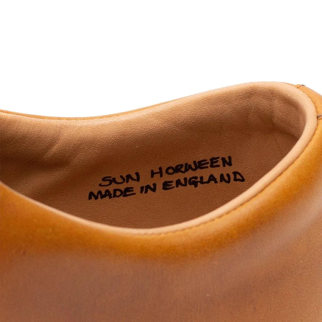 Abington Toe Cap - Horween Black Chromexcel