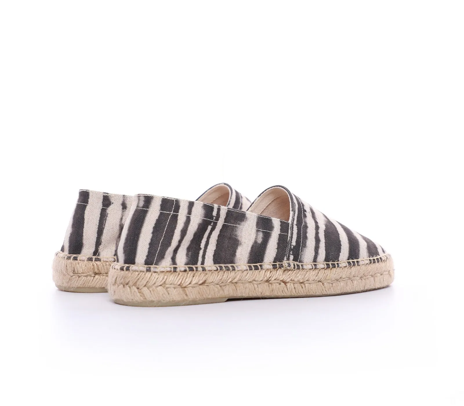 Anitz Tie & Dye Black Espadrille/Sandal (men)