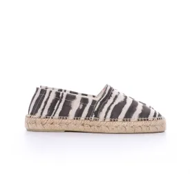 Anitz Tie & Dye Black Espadrille/Sandal (men)