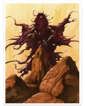 Arik Roper - "Cyclopean Desert Spirit" print