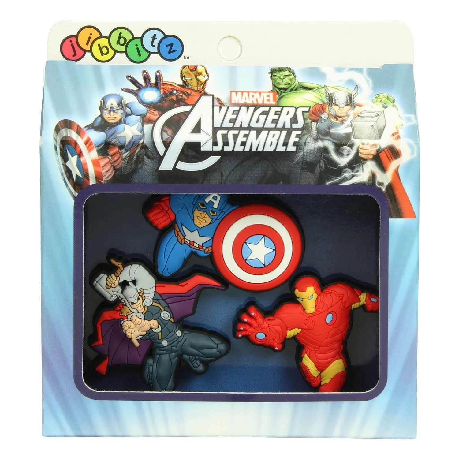 AVR Avengers 3Pk S15-Card Jibbitz