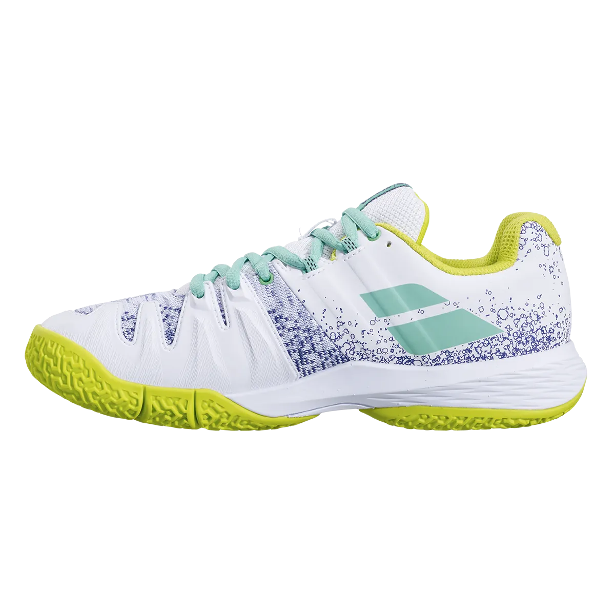 Babolat Women's Sensa Padel Shoes White Spring Bud