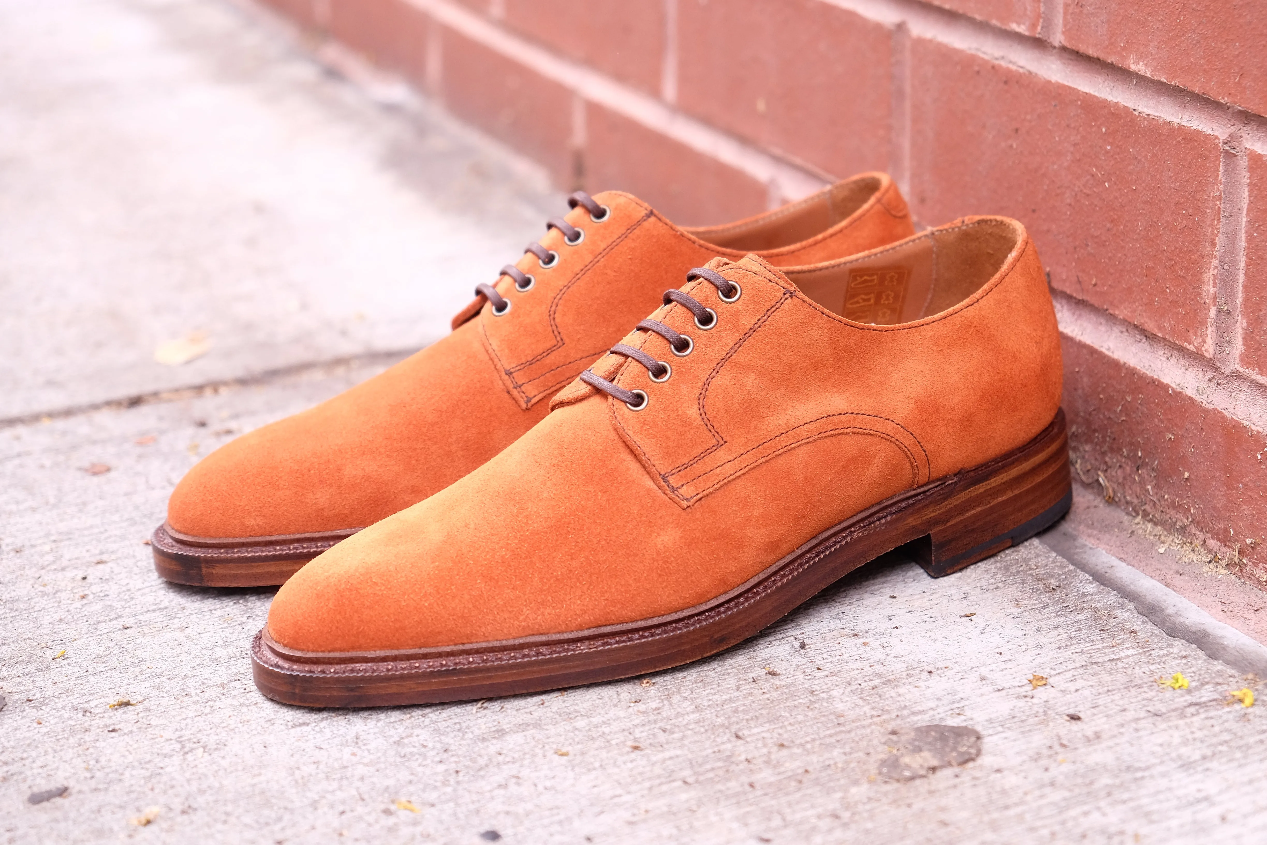 Baldwin - MTO - Cedar Suede - TMG Last - Double Leather Sole w/ 3/4 Stormwelt