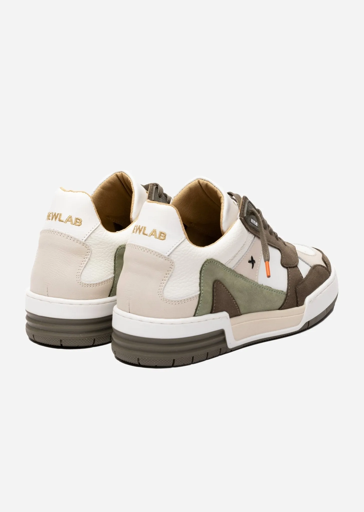 BASKET White/Beige/Khaki