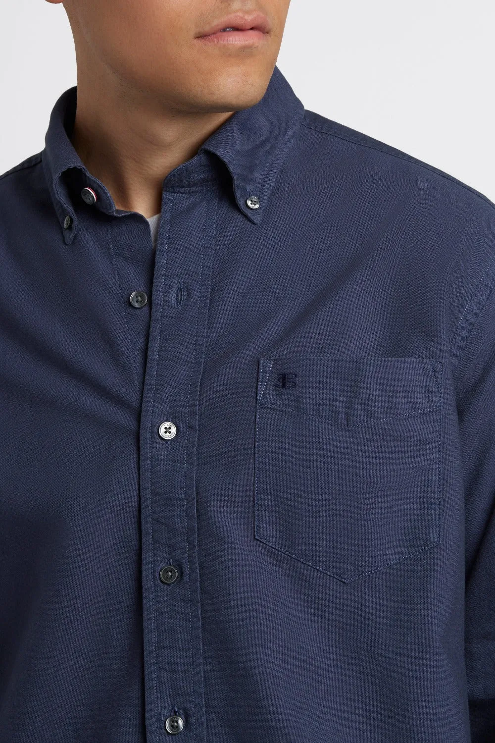 Beatnik Oxford Garment Dye Shirt - Indigo