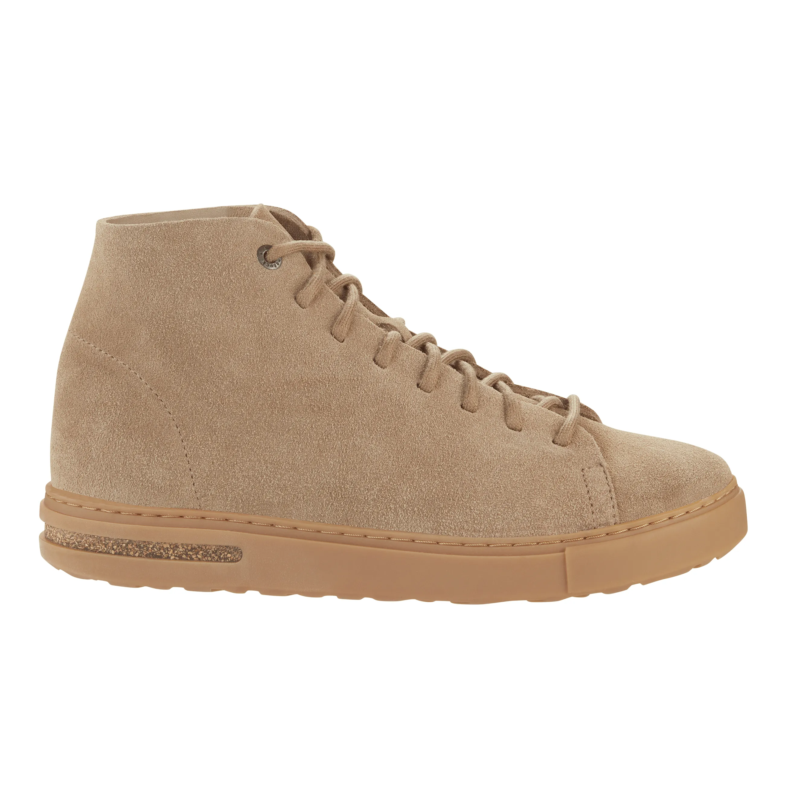 Bend Mid Taupe Suede Leather