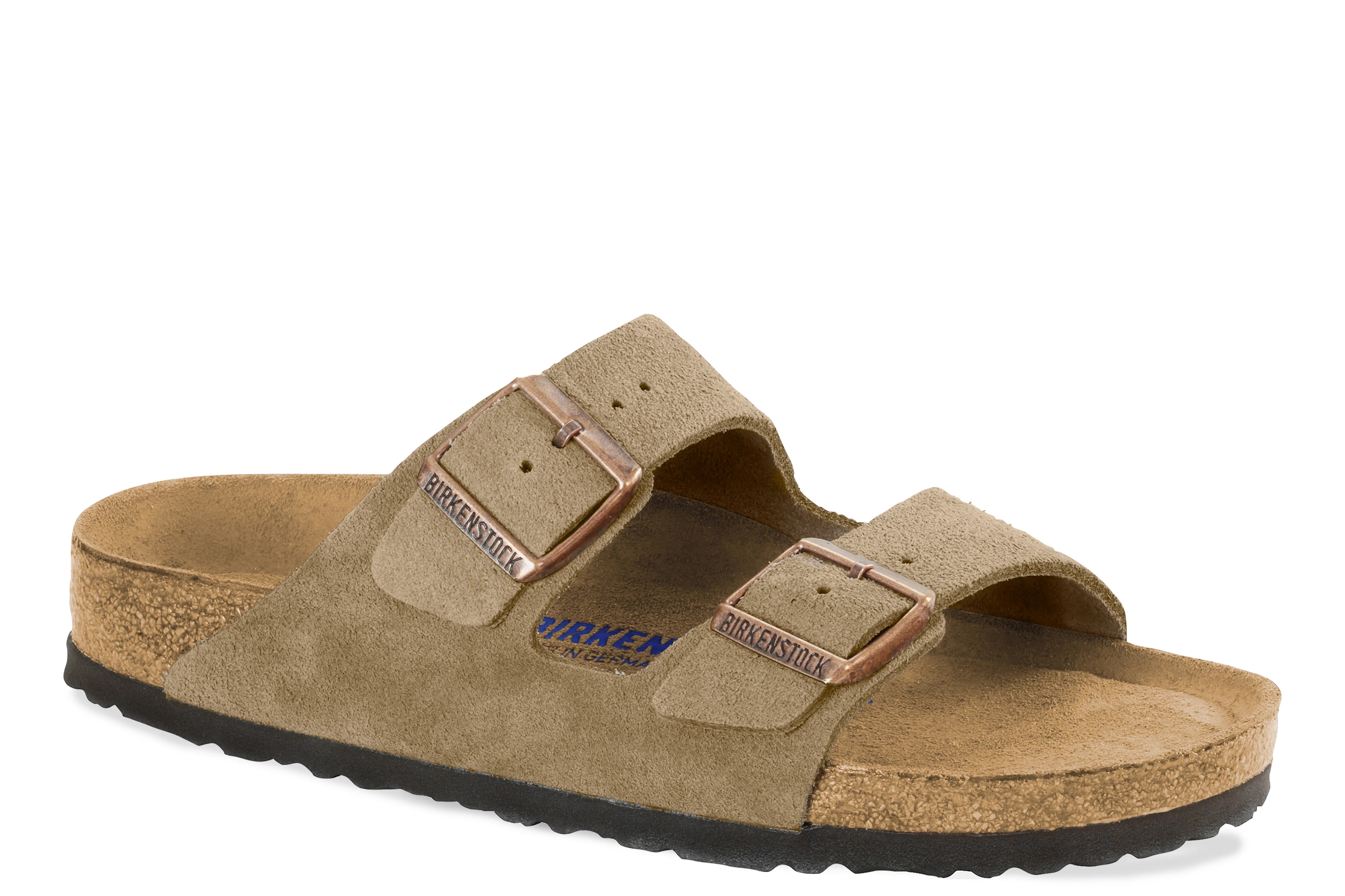 BIRKENSTOCK - ARIZONA - NARROW - SUEDE - SOFT FOOTBED