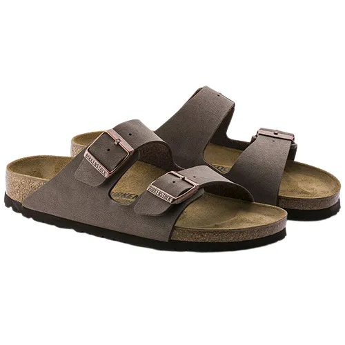 Birkenstock Men's Flat Sandals - Arizona - Mocha