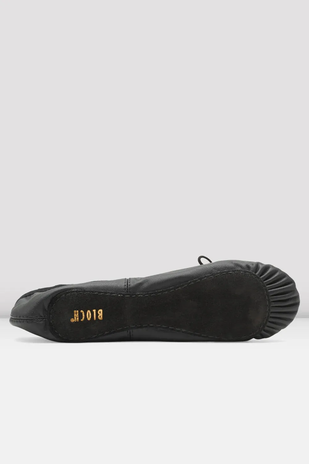 Bloch Arise full sole leather ballet slipper - black