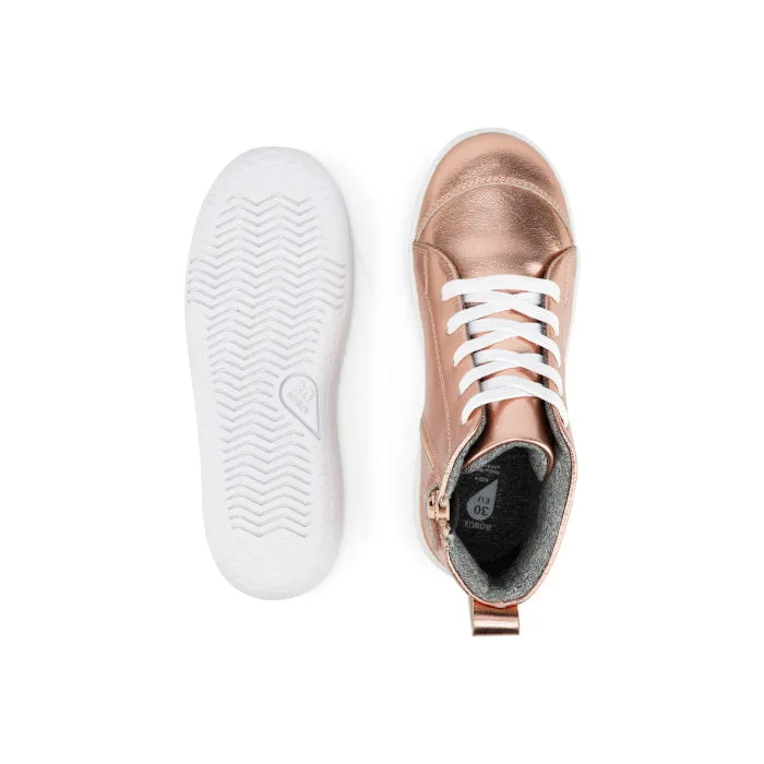 Bobux Kids Plus KP Alley Oop Boot Rose Gold Metallic