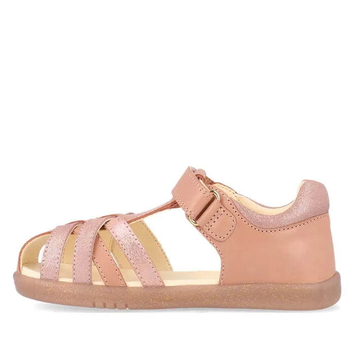 Bobux Kids Plus KP Leather Sandal Cross Jump 837012 Rose Pink