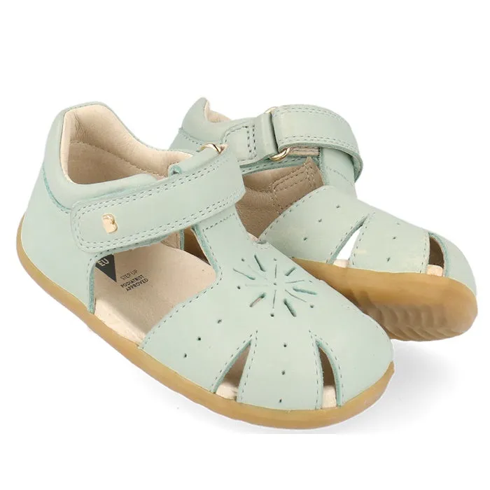 Bobux Step Ups Compass Mist Aqua 734905 Toddler Girls Sandal”