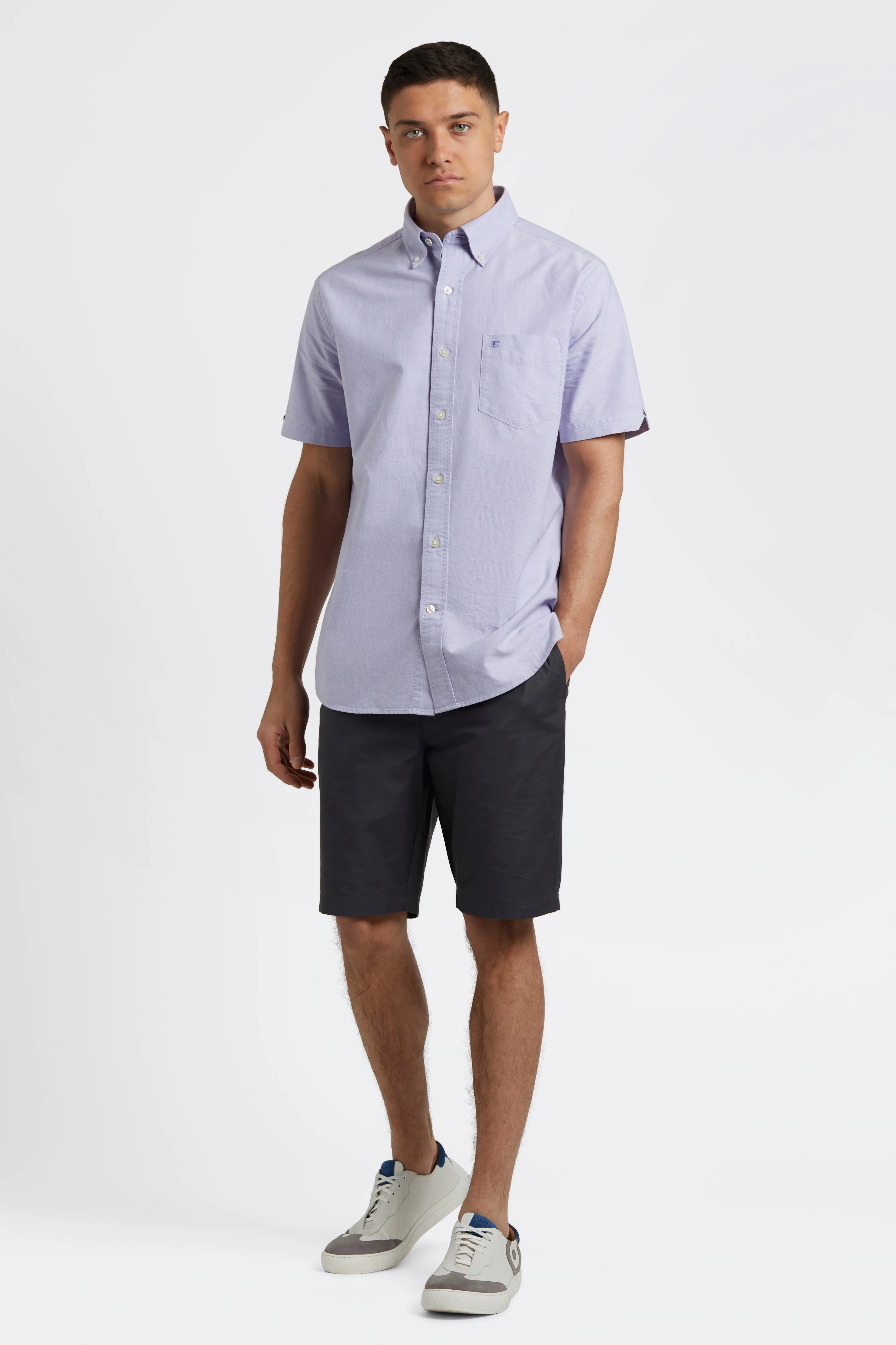 Brighton Oxford Shirt - Spring Purple