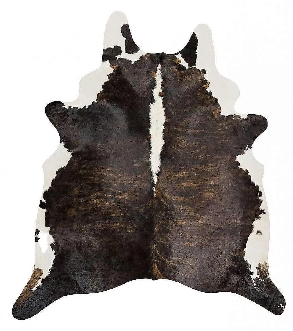 Brindle White Backbone Cowhide Rugs