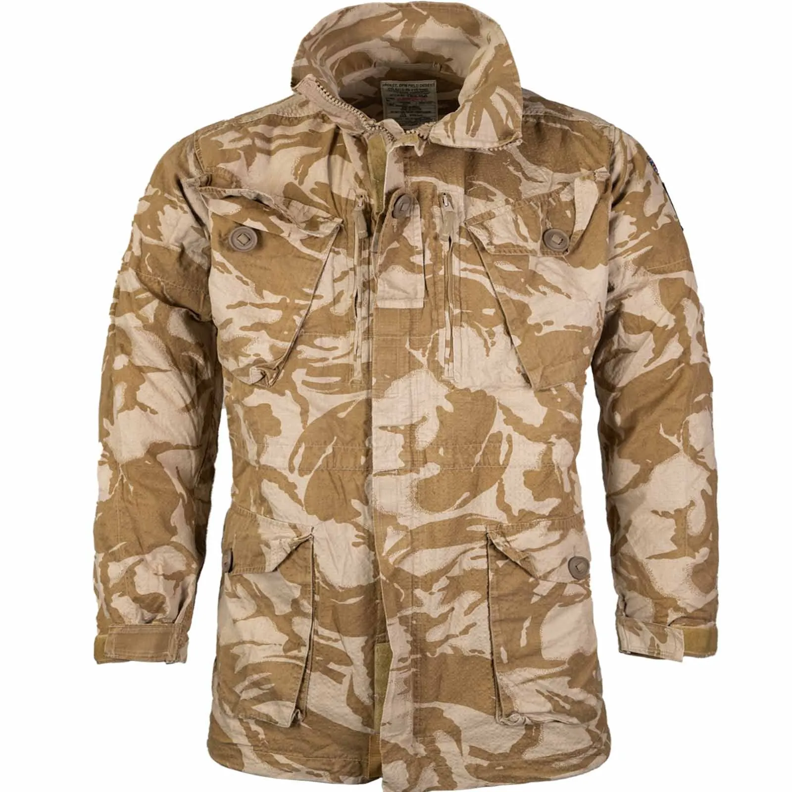 British Army DPM Desert Ripstop Smock Field Jacket