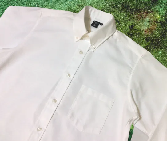 Brooklyn Work T54 Oxford L/S Shirt White