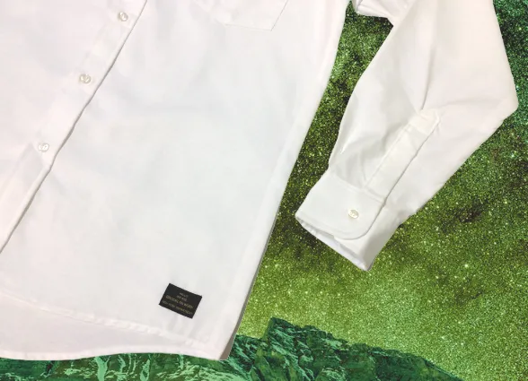 Brooklyn Work T54 Oxford L/S Shirt White