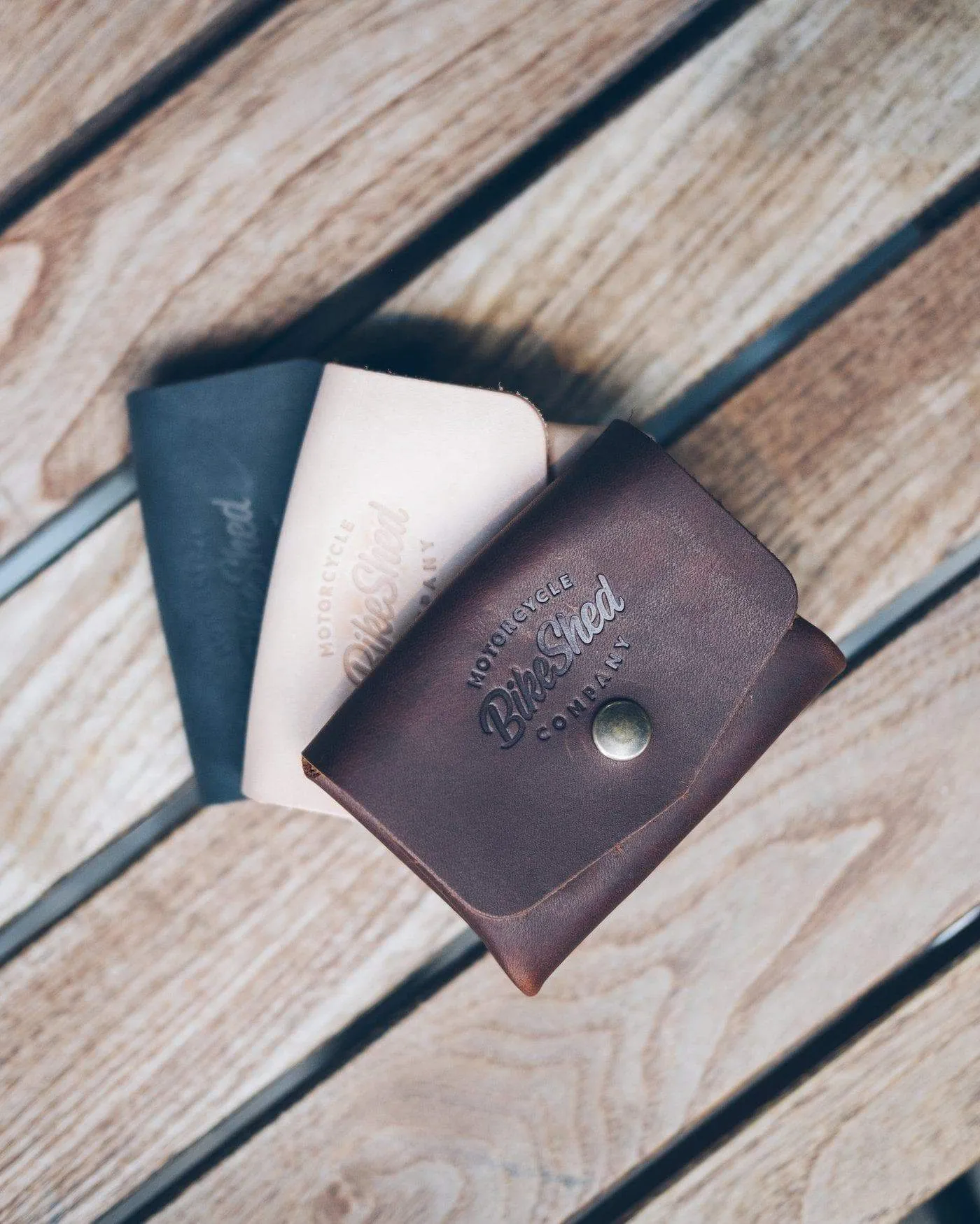 BSMC x Duke & Sons Snap Wallet - Natural