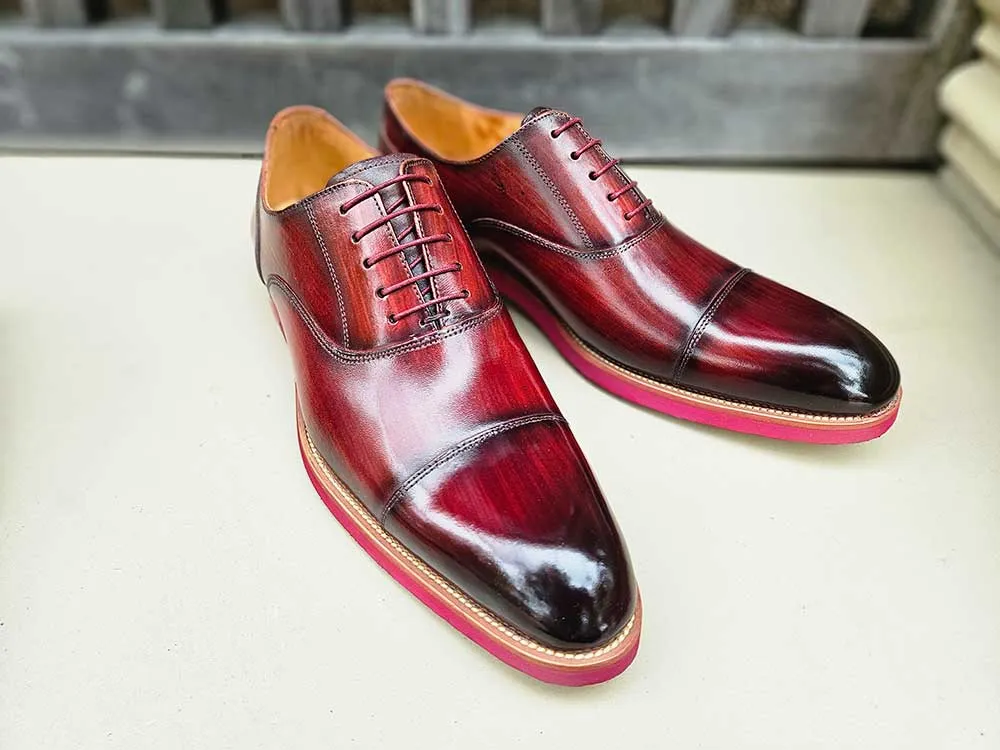 Burnished Cap Toe Oxford