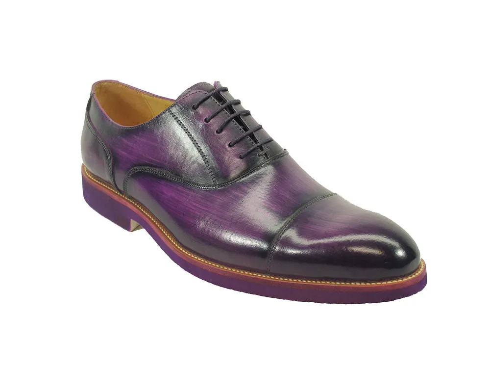 Burnished Cap Toe Oxford