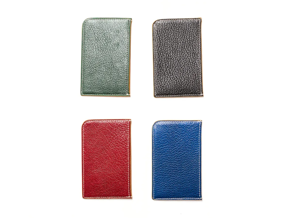 Card Wallet Two Slot Red