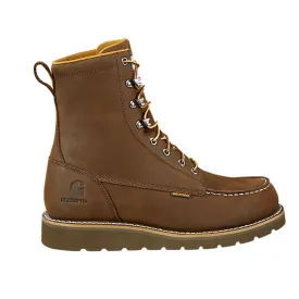 Carhartt - Men's 8" Moc Toe Wedge Brown Work Boot - FW8093