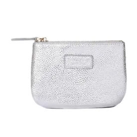 Chelsea Coin Purse Metallic Silver