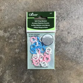 Clover Split ring markers