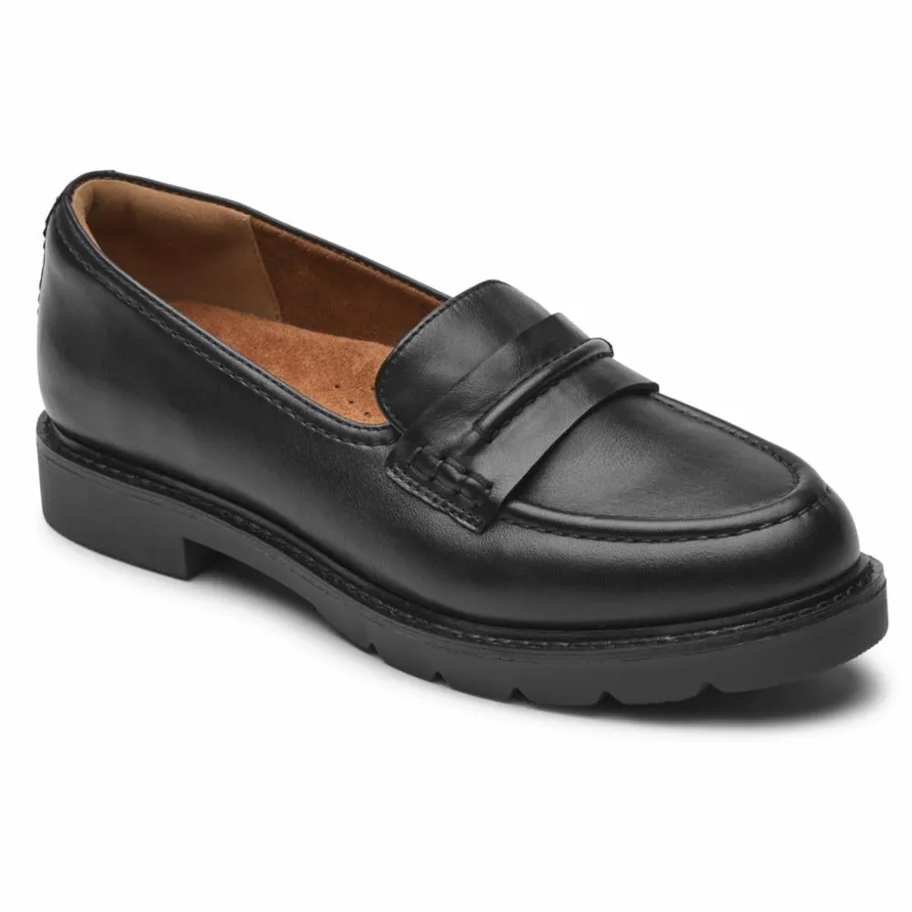 Cobb Hill JANNEY LOAFER BLACK LTHR