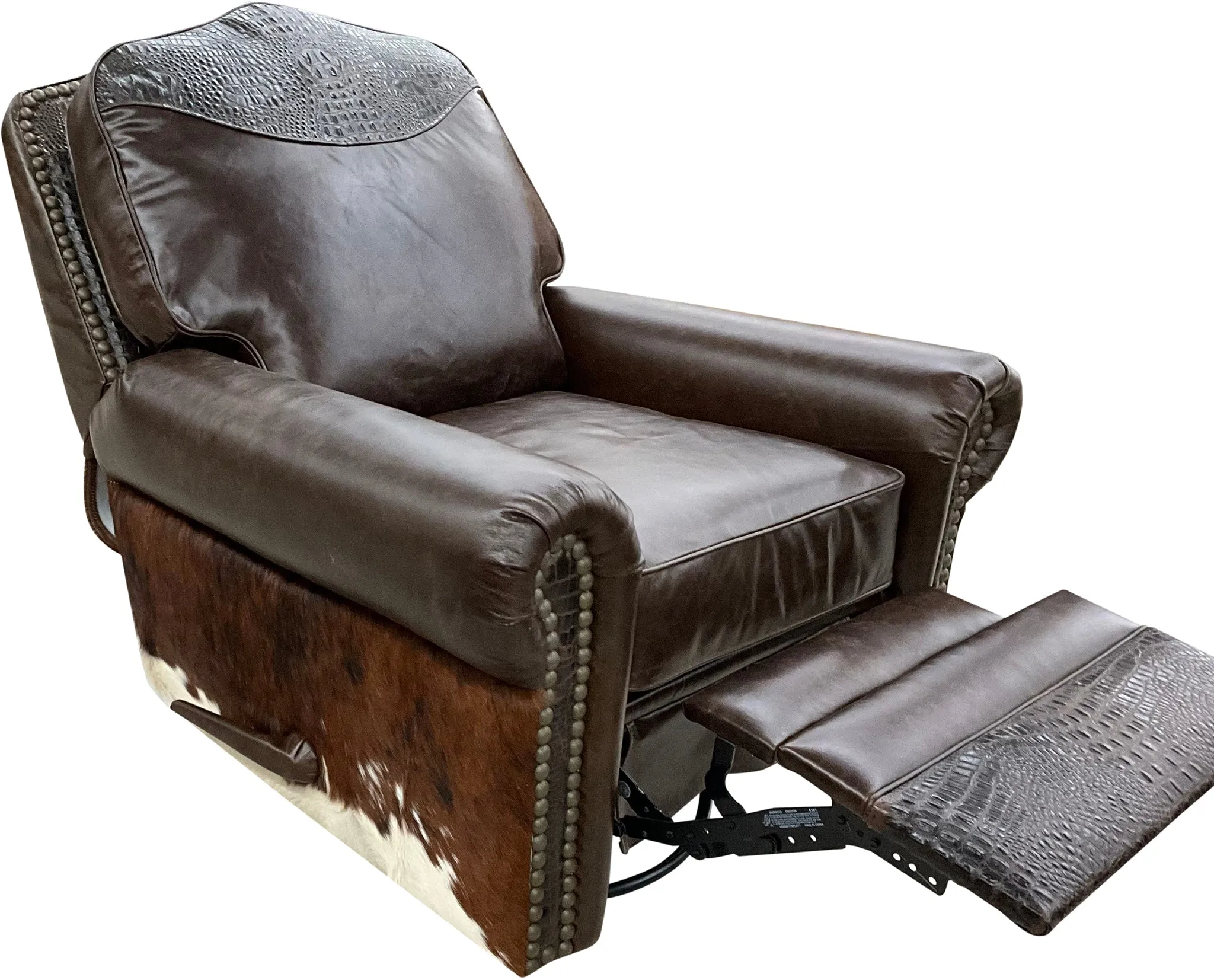 Coburn III Western Swivel Glider Recliner