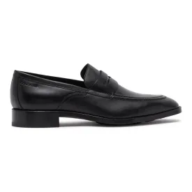 Cole Haan Mens Hawthorne Black Leather Penny Loafer - Classic Stylish Slip-On Dress Shoe