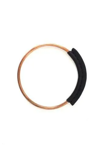 Copper Leather Bangle