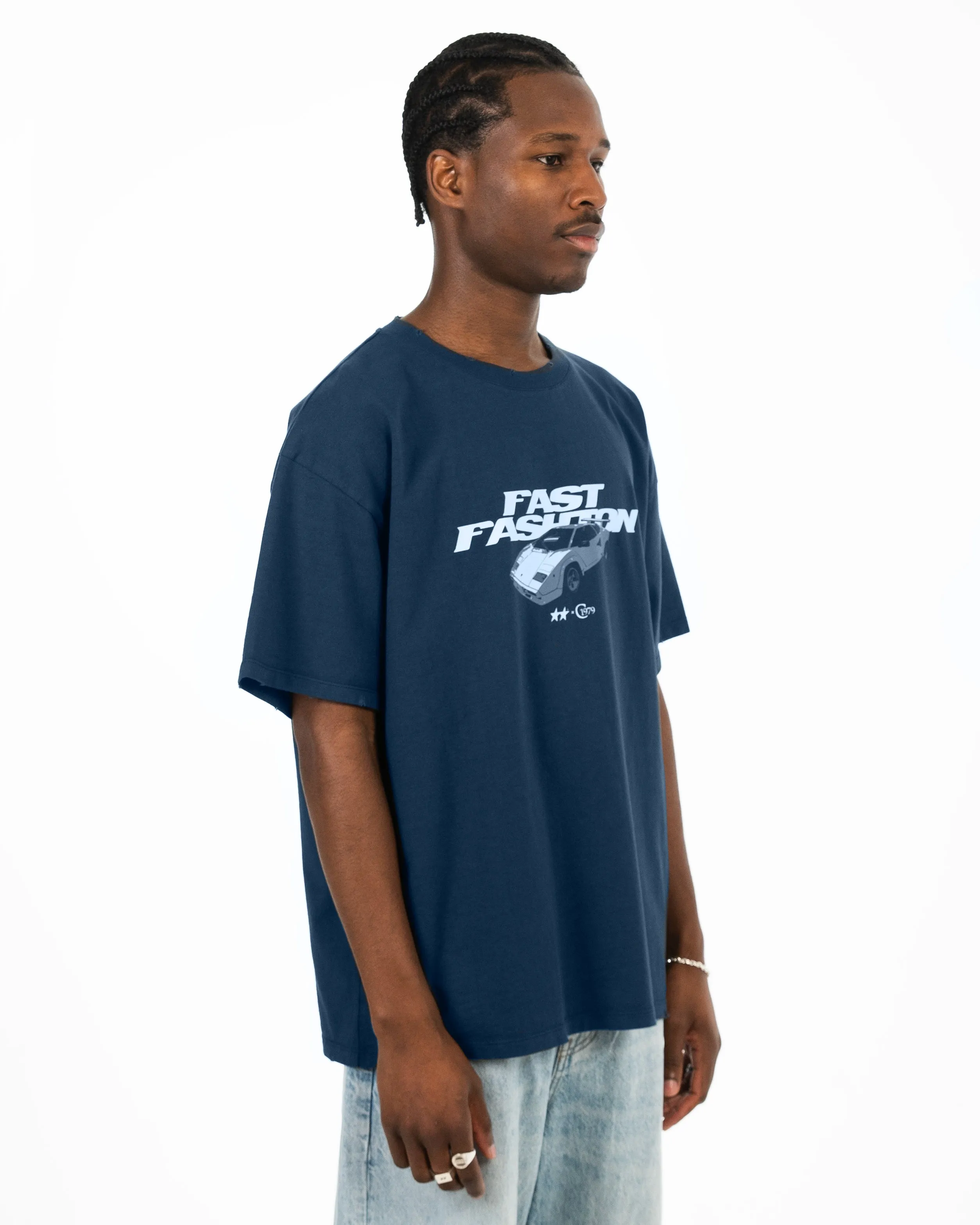 Countach Navy Tee