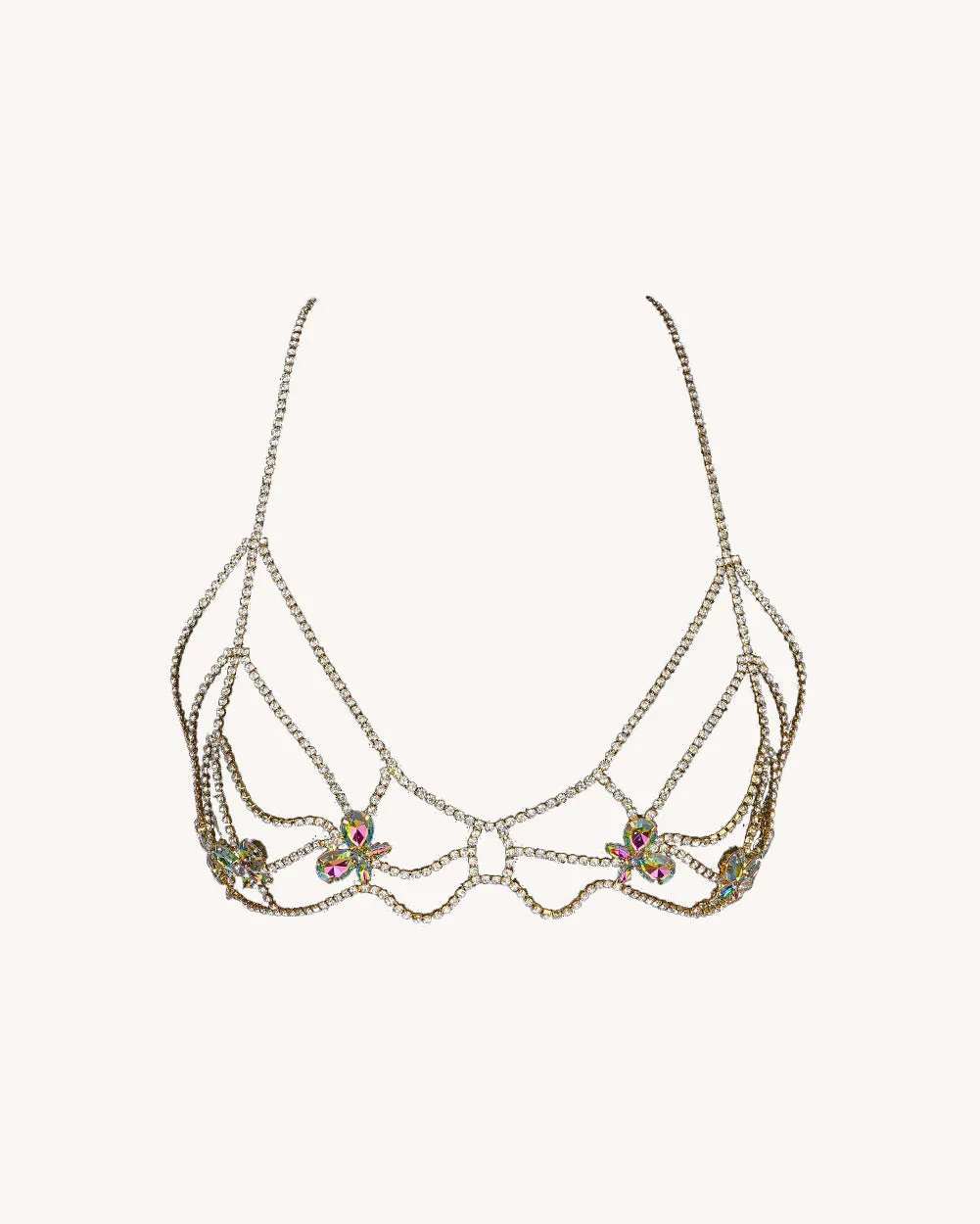 Delicate Flutter Butterfly Chain Top