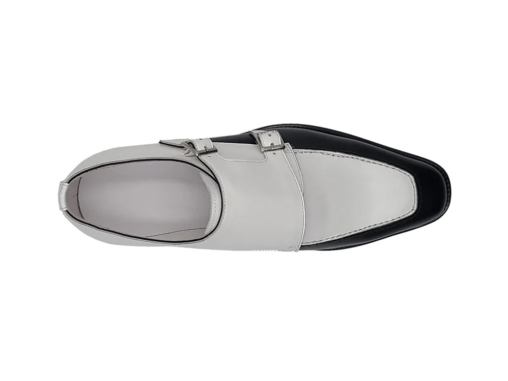 Double Monk Strap Two Tone