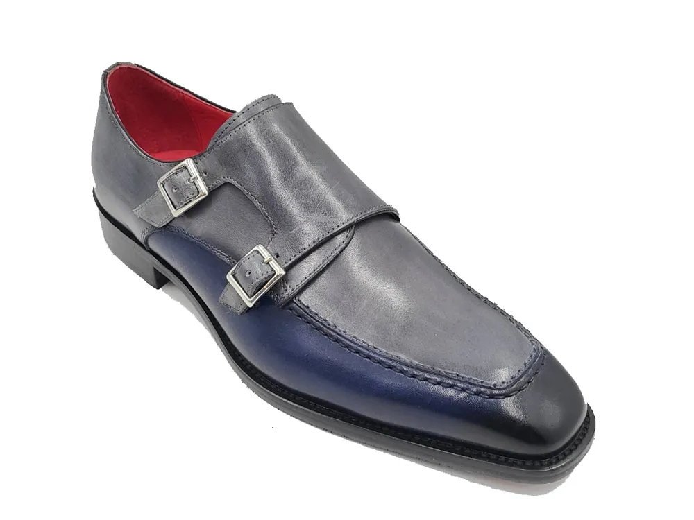 Double Monk Strap Two Tone