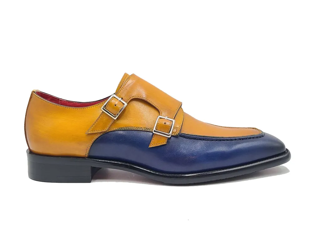 Double Monk Strap Two Tone