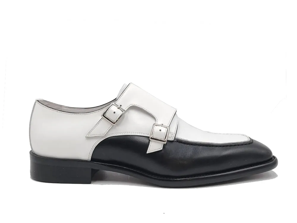 Double Monk Strap Two Tone