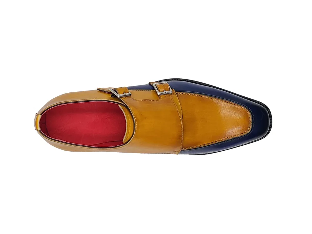 Double Monk Strap Two Tone